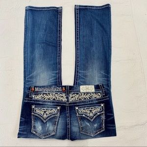 Like New!Miss Me" Mid-Rise"Curvy Boot"Jeans" Stretch Size 32